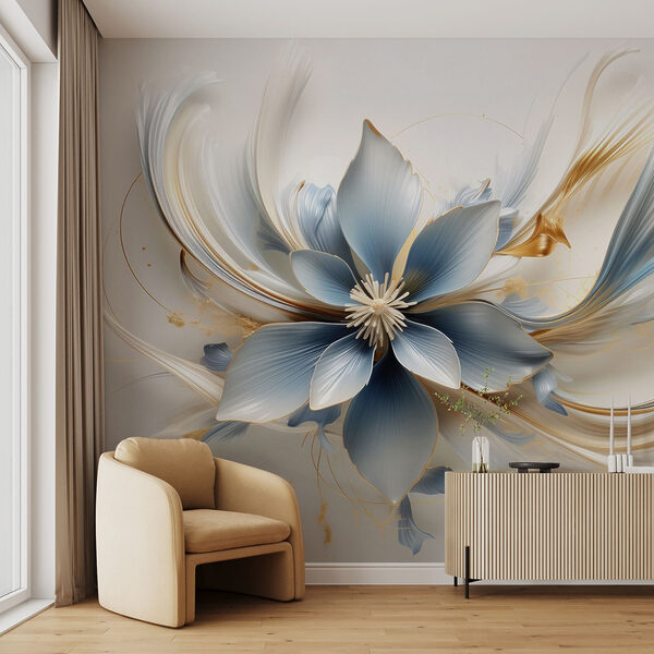 Fotomurales Fotomurales Delicados pétalos en tonos suaves (SKU: w08903)