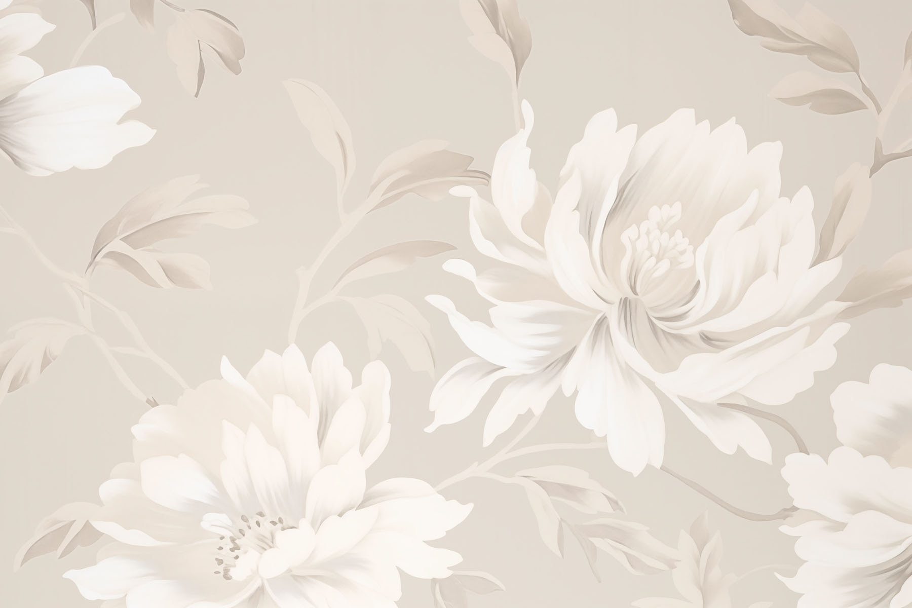 Elegant floral design in soft tones Elegant floral design in soft tones