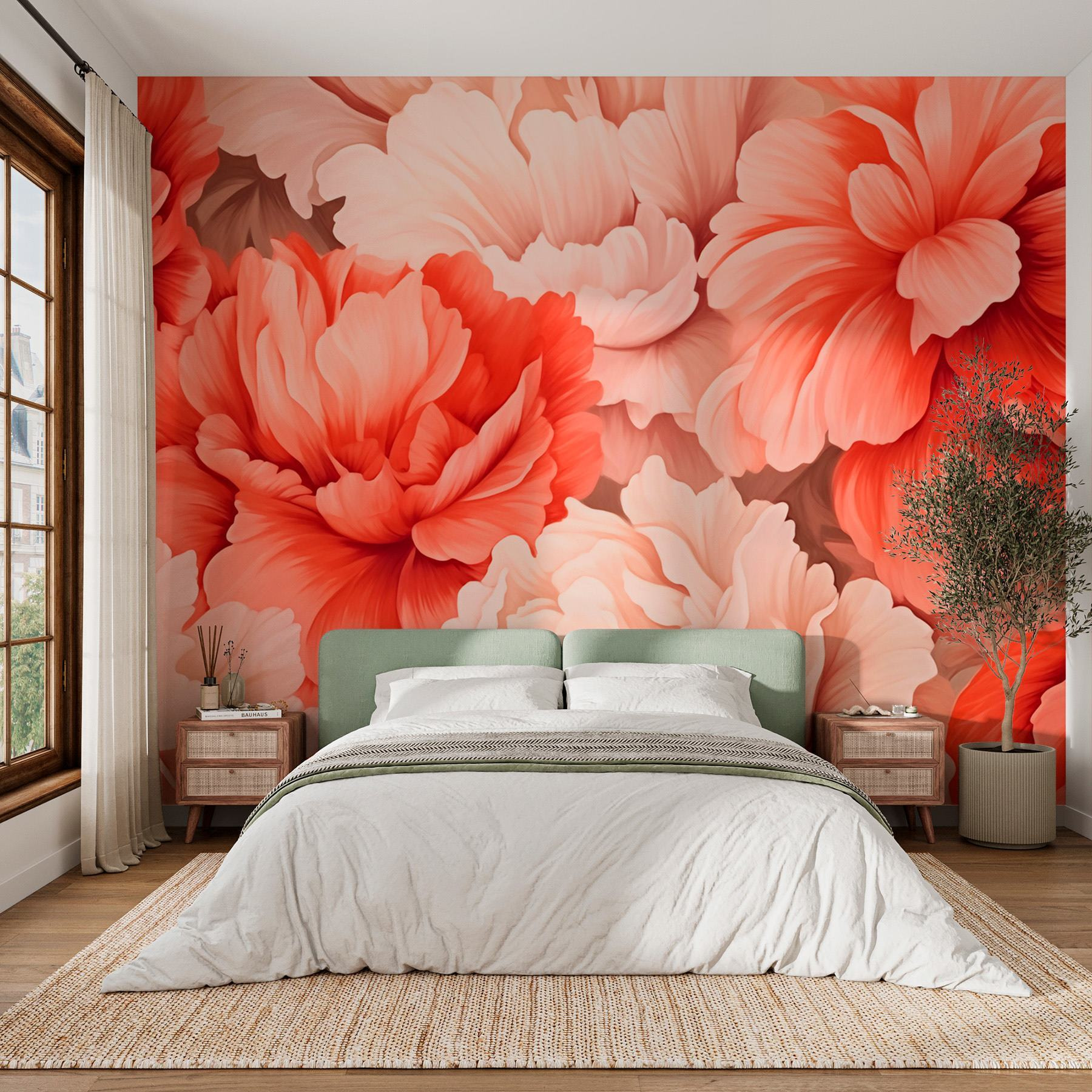 Floral beauty in soft hues