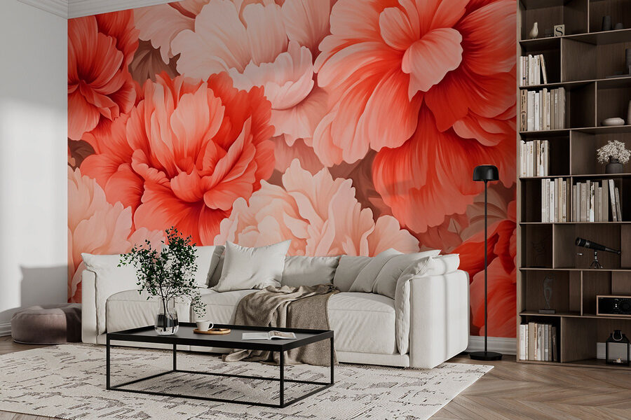 Belleza floral en tonos suaves