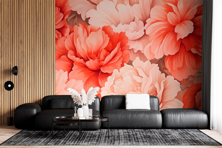 Belleza floral en tonos suaves
