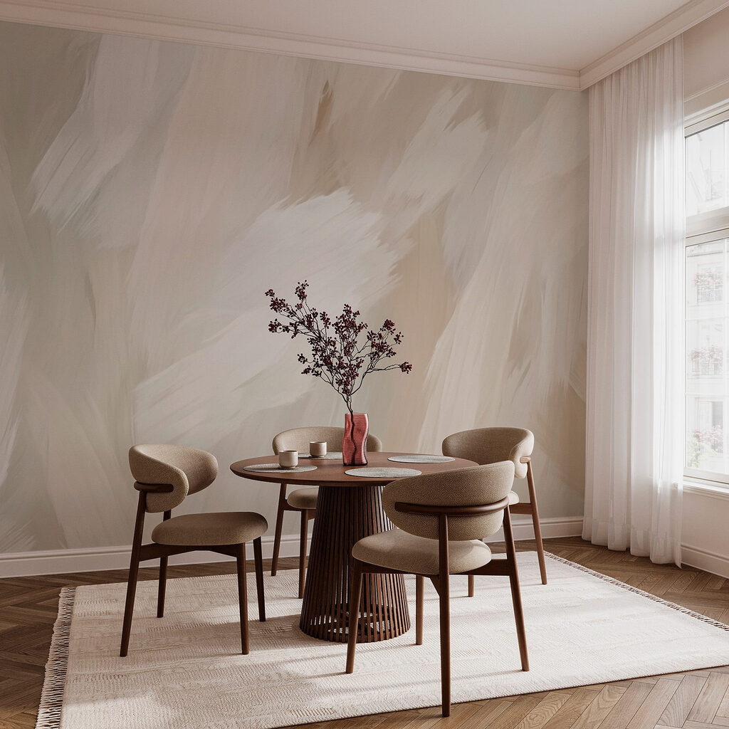 Soft hues blend in tranquility