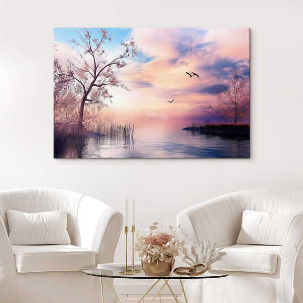 Cuadros Árbol junto al agua (SKU: s43287) Cuadros Cuadros Árbol junto al agua (SKU: s43287)
