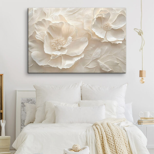 Delicate petals in soft hues