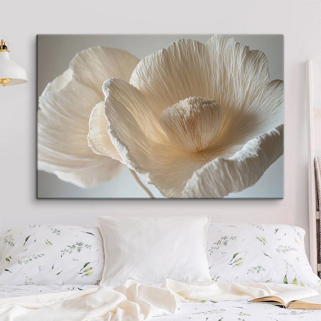 Delicate textured flower petals displayed Delicate textured flower petals displayed