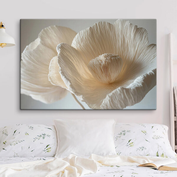 Delicate textured flower petals displayed Delicate textured flower petals displayed