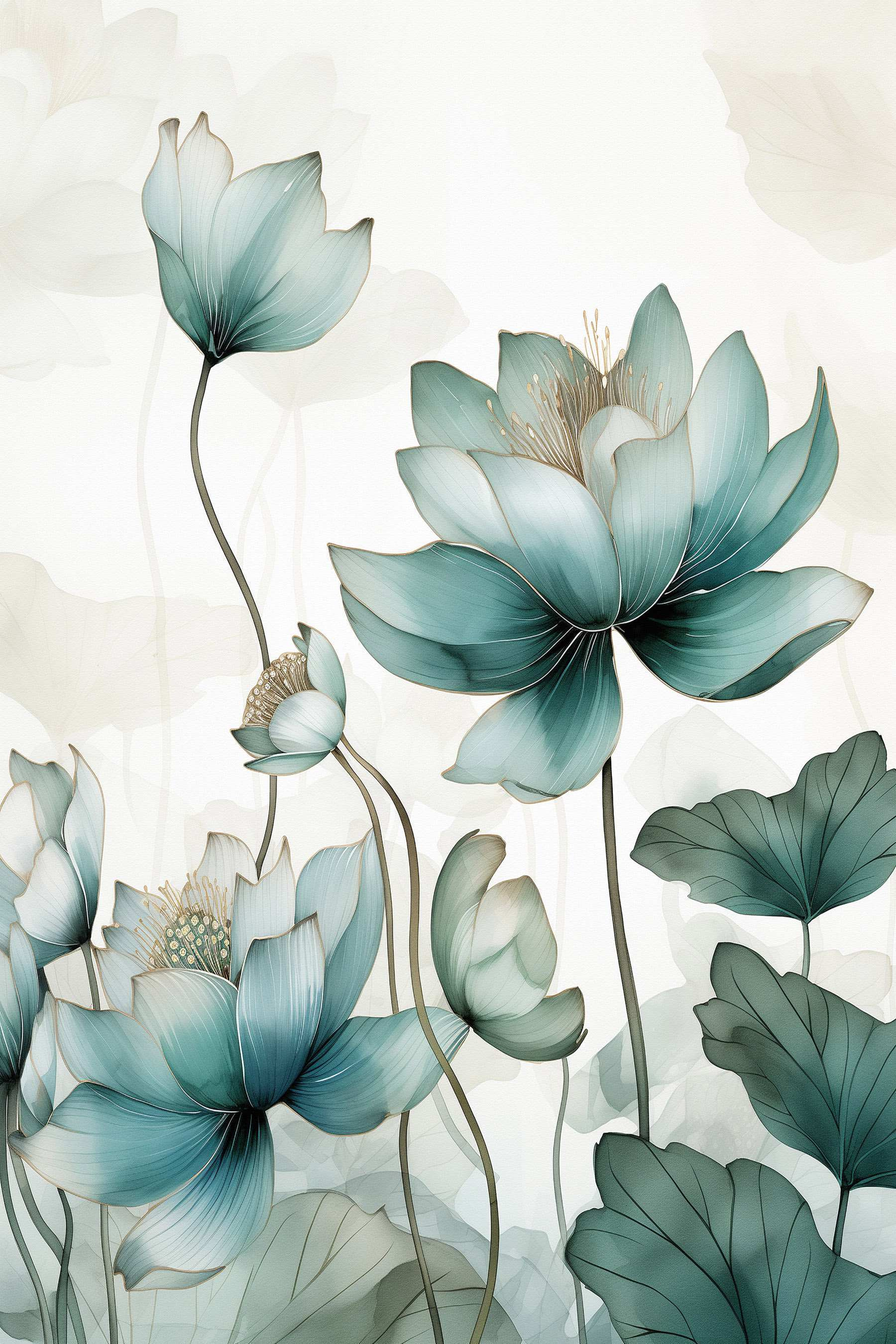 Delicate petals in soft hues Delicate petals in soft hues