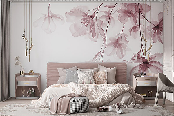 Delicadas flores sobre un fondo suave Delicadas flores sobre un fondo suave