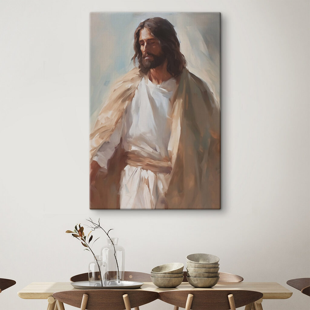 Painting of a man wearing a robe Painting of a man wearing a robe