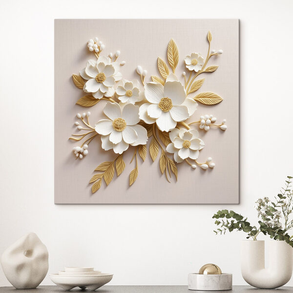 Elegant floral arrangement in soft hues Elegant floral arrangement in soft hues