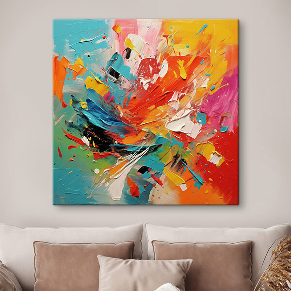 Painting of different colors Painting of different colors