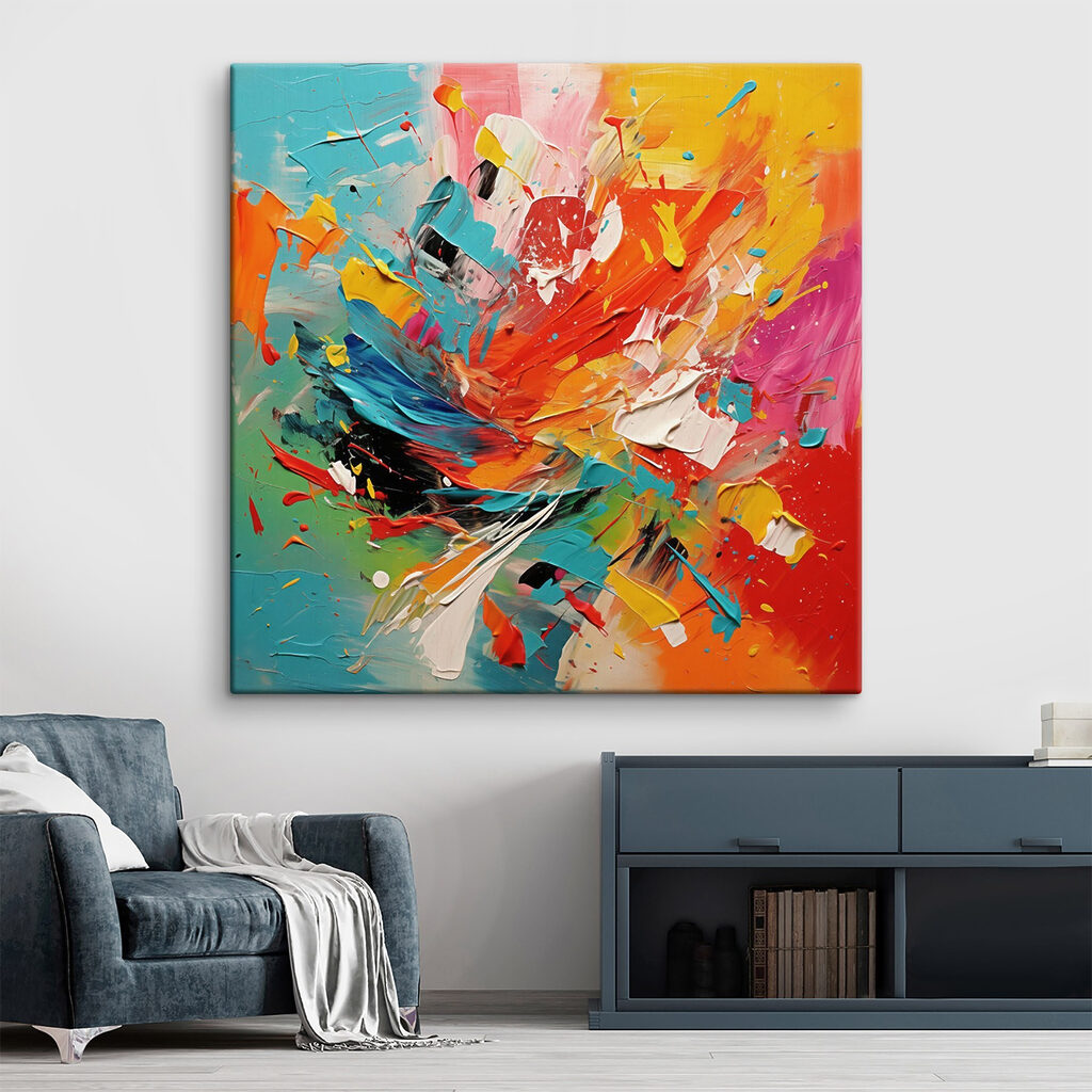 Painting of different colors Painting of different colors
