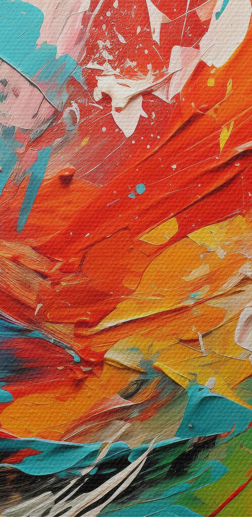 Painting of different colors Painting of different colors
