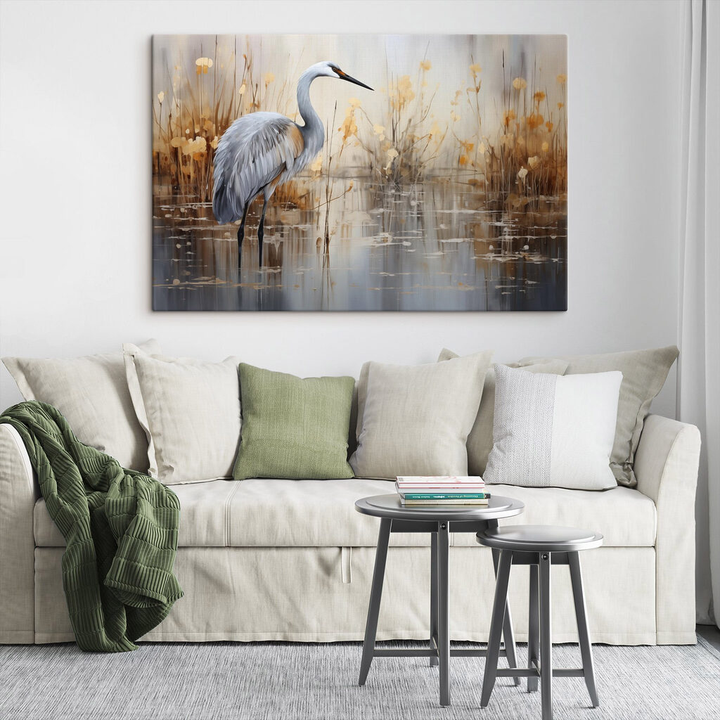 Bird standing in water Bird standing in water