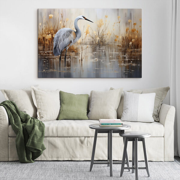 Bird standing in water Bird standing in water