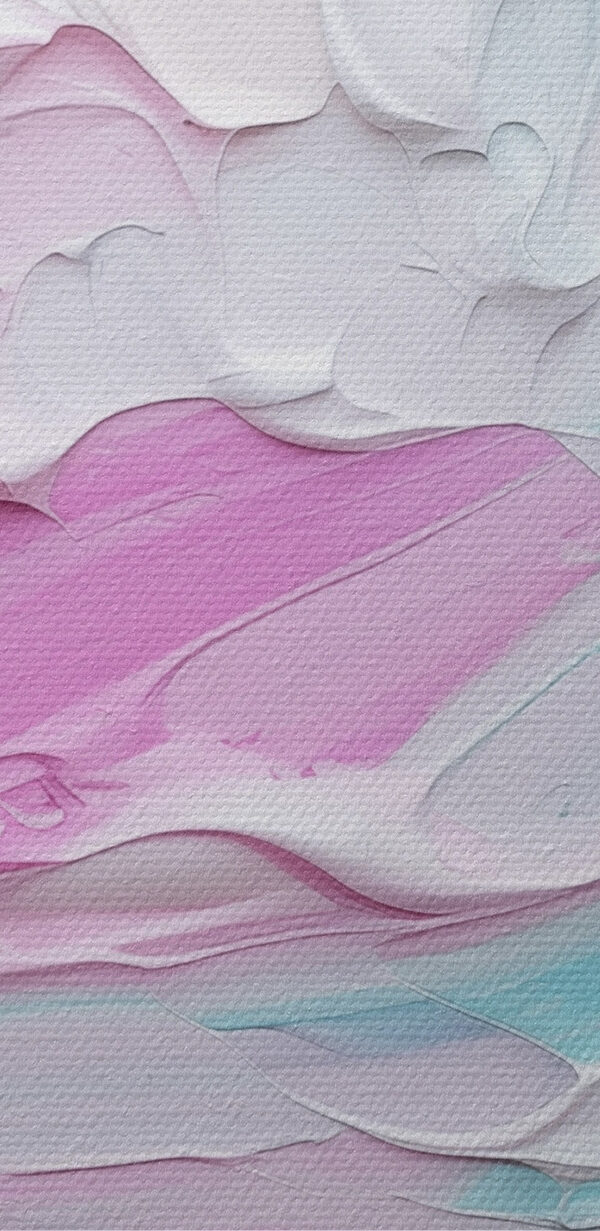 Soft hues blend in gentle waves Soft hues blend in gentle waves