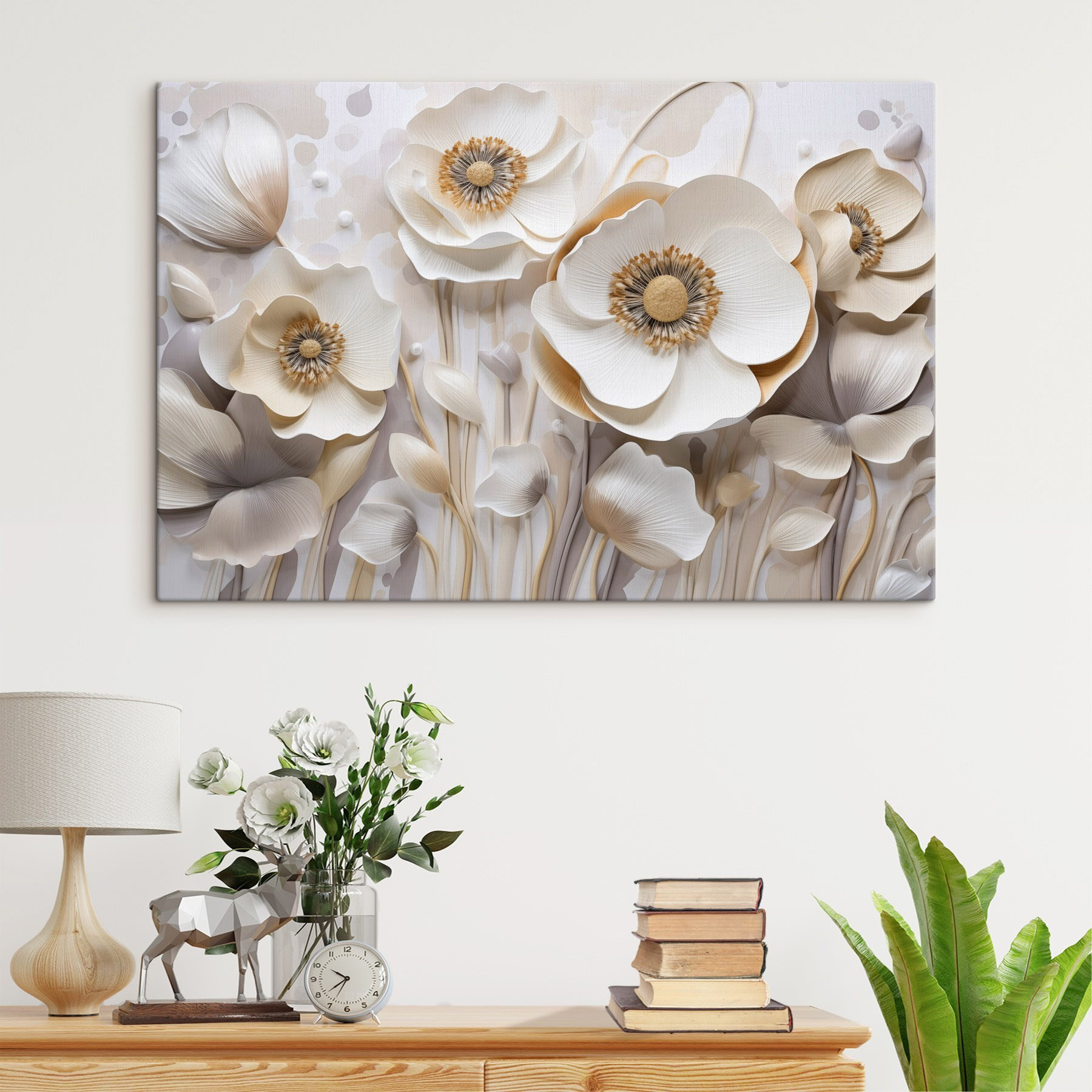Delicate blooms in soft pastel tones Delicate blooms in soft pastel tones