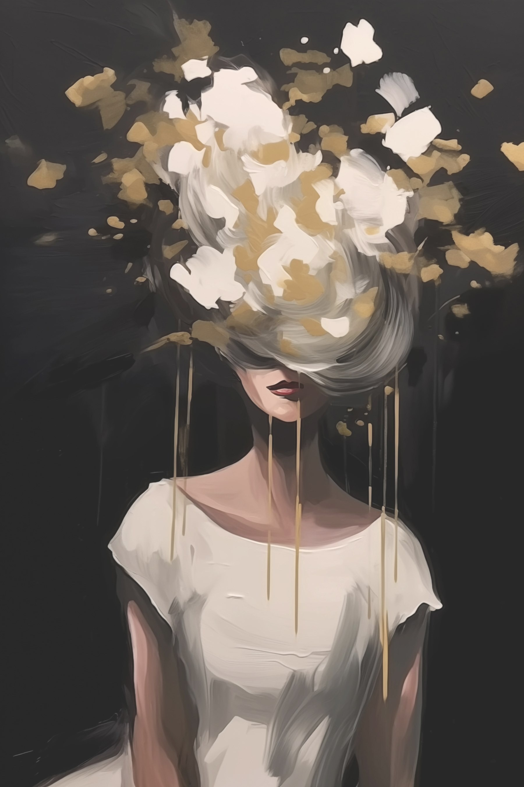 Surreal beauty in flowing abstraction Surreal beauty in flowing abstraction