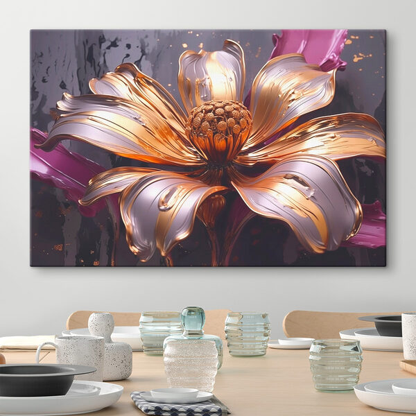 Beautiful flower with flowing petals Beautiful flower with flowing petals