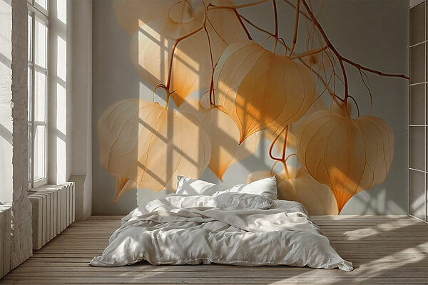 Fotomurales Fotomurales Delicados farolillos en tonos suaves (SKU: w03466)