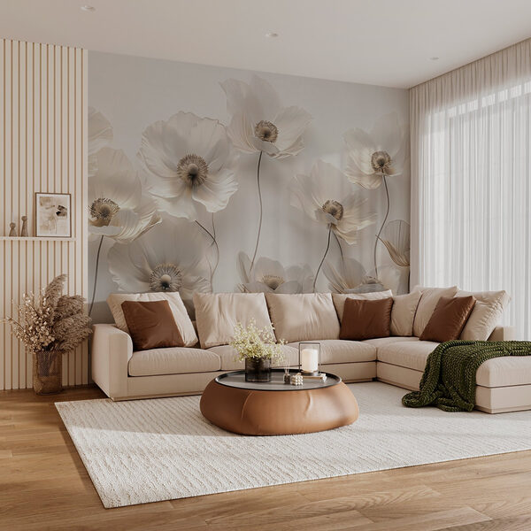 Group of white flowers