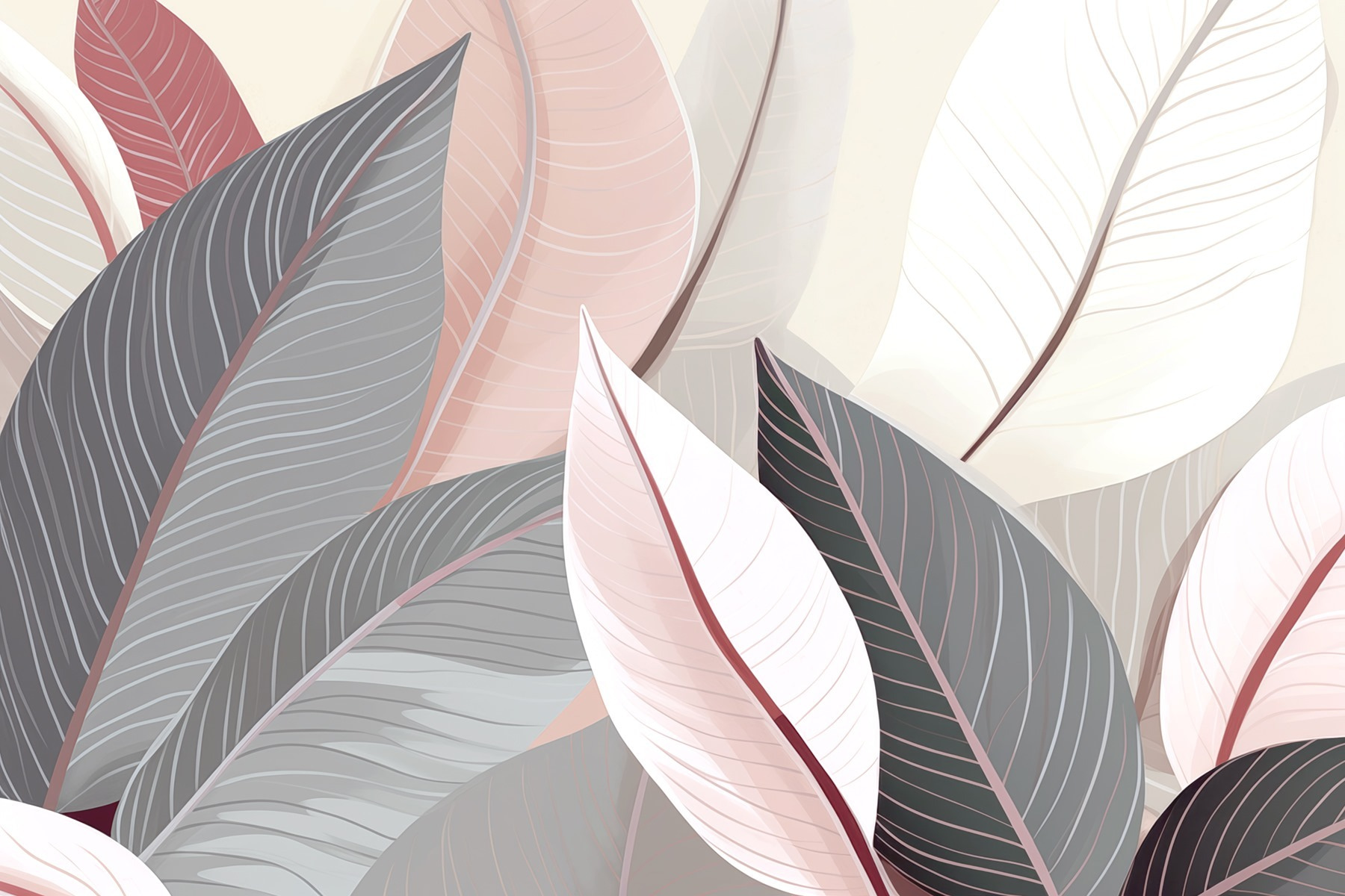 Soft hues and gentle textures flourish