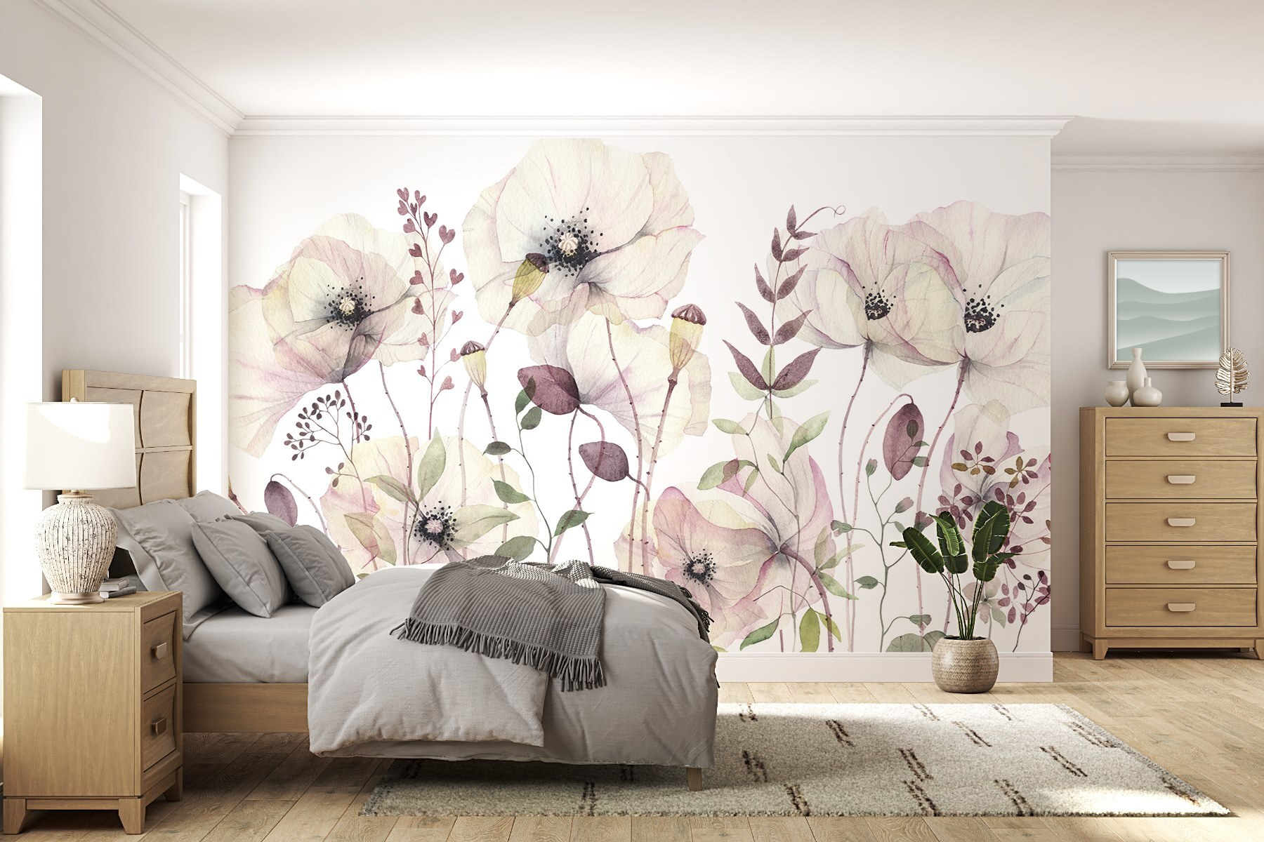 Delicate blooms in soft pastels Delicate blooms in soft pastels