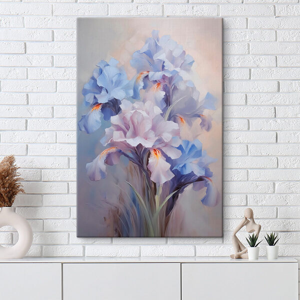 Pintura de flores sobre una superficie Cuadros Pintura de flores sobre una superficie