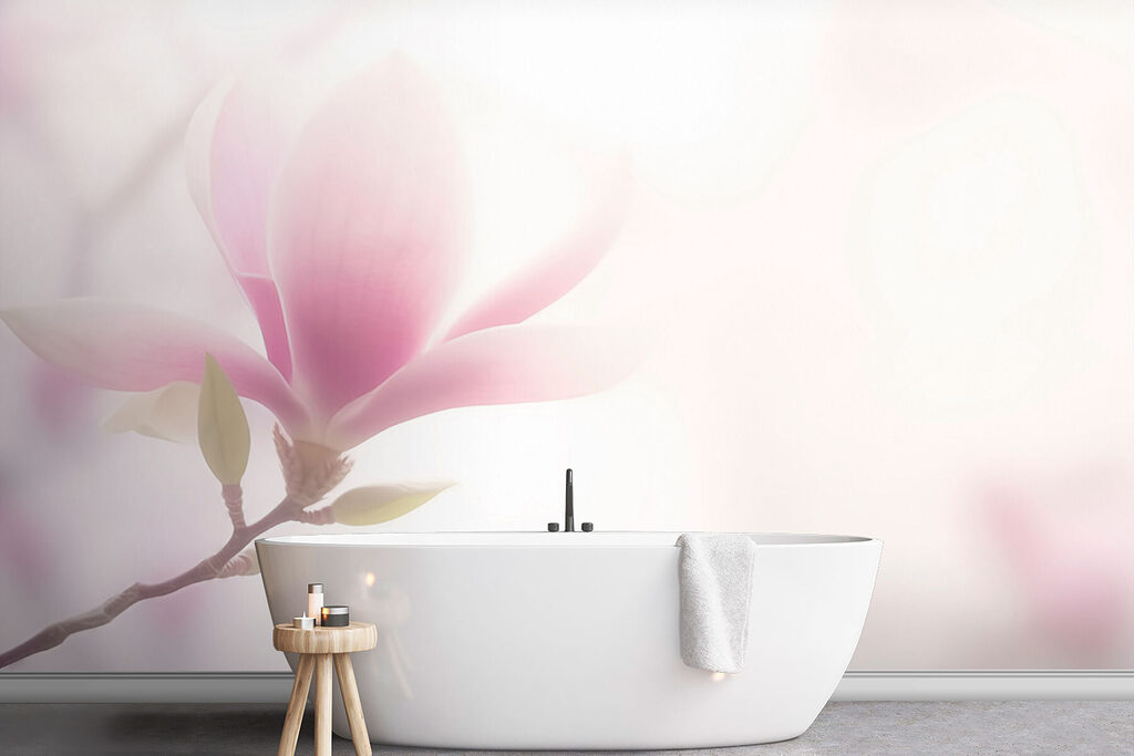 Delicate bloom in soft focus