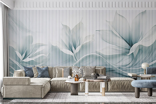 Etéreo diseño floral en tonos suaves Etéreo diseño floral en tonos suaves