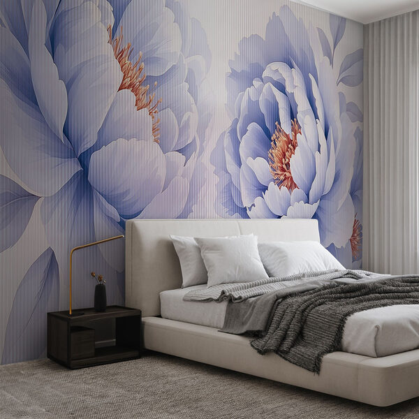 Fotomurales Fotomurales Pétalos delicados en tonos suaves (SKU: w03557)