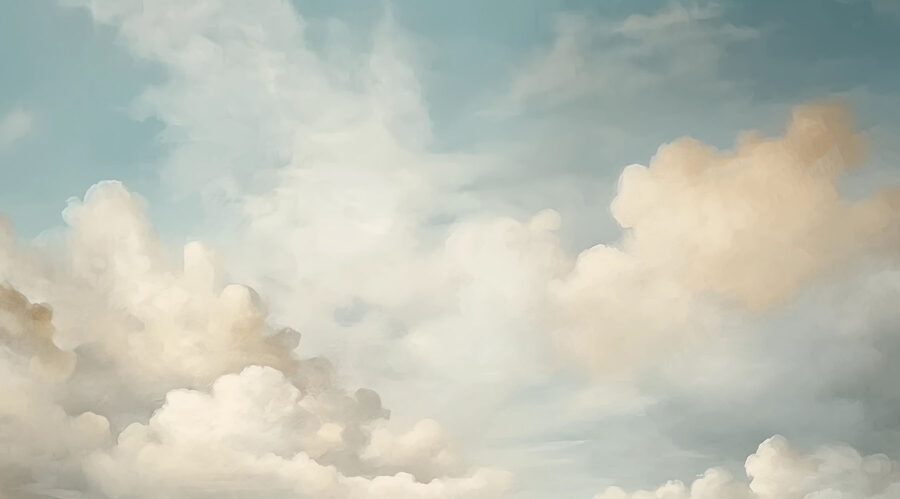 Nubes en el cielo