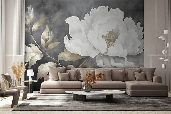 Elegante belleza floral en tonos suaves Elegante belleza floral en tonos suaves