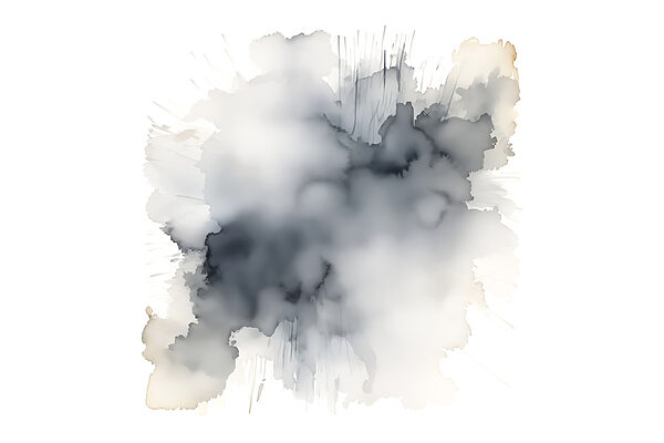 Nube blanca y negra Nube blanca y negra