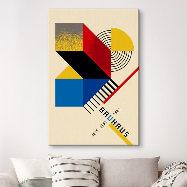 Colorful geometrical design with black and red and yellow Colorful geometrical design with black and red and yellow