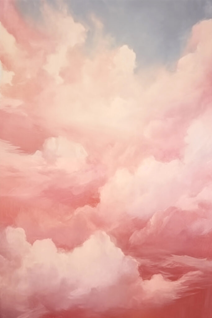 Pink clouds in the sky Pink clouds in the sky