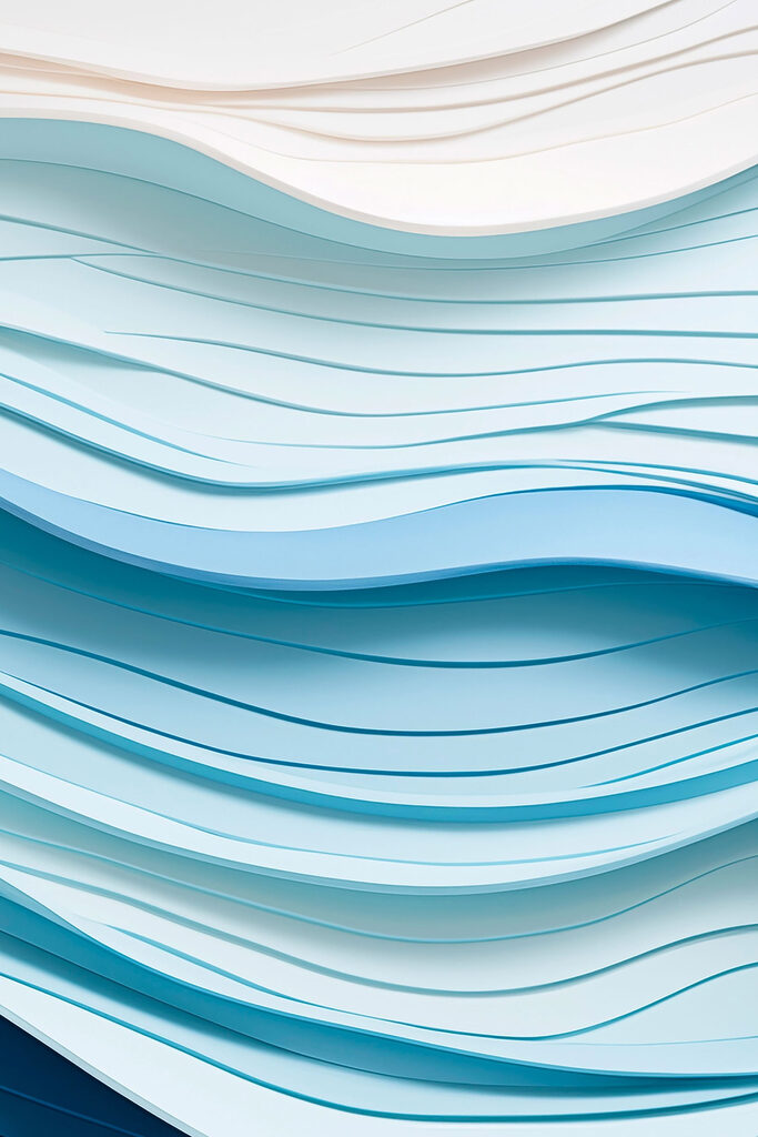 Blue and white wavy lines Blue and white wavy lines