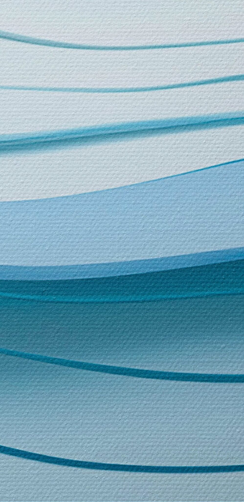 Blue and white wavy lines Blue and white wavy lines