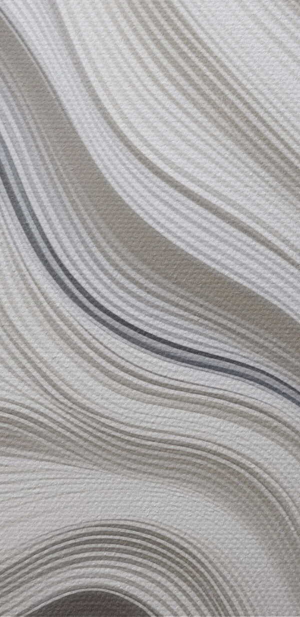 White and black wavy lines