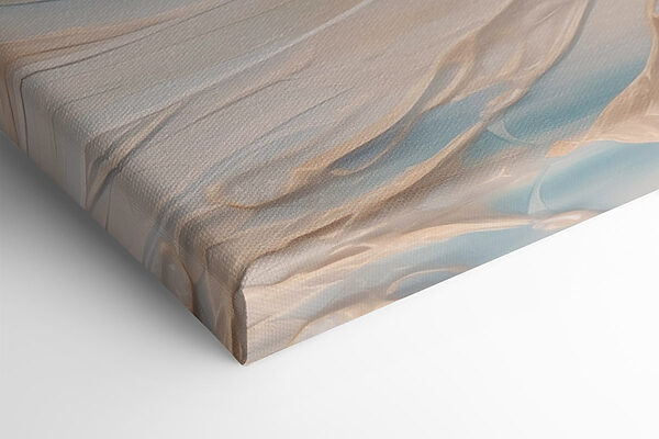 Serene ocean waves at sunset