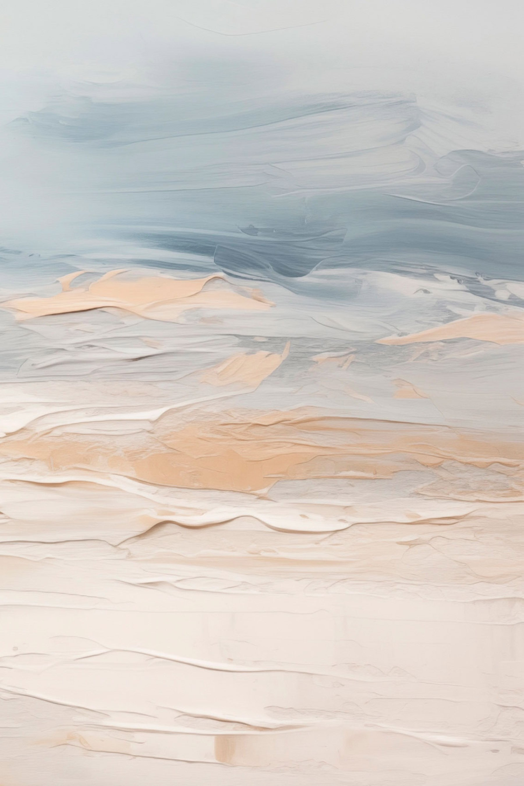 Abstract waves in soft pastel hues Abstract waves in soft pastel hues