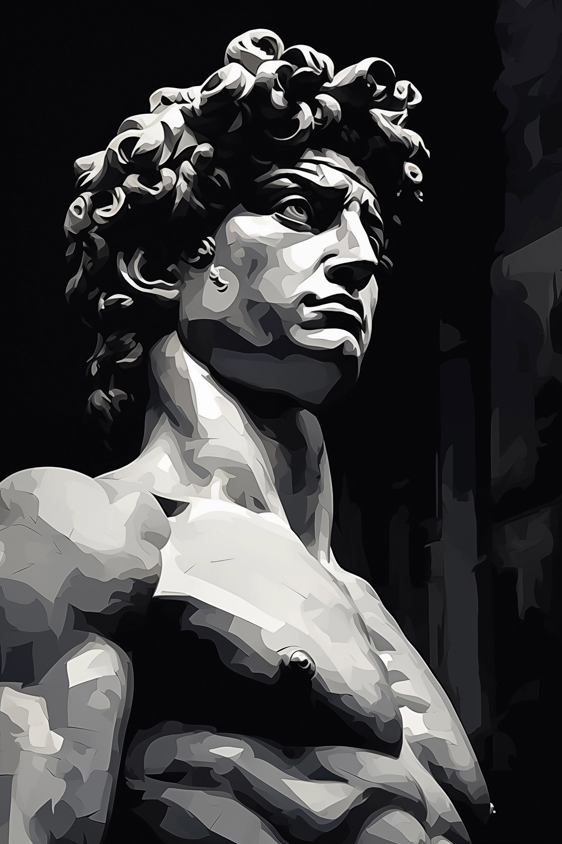 Statue of a man Statue of a man