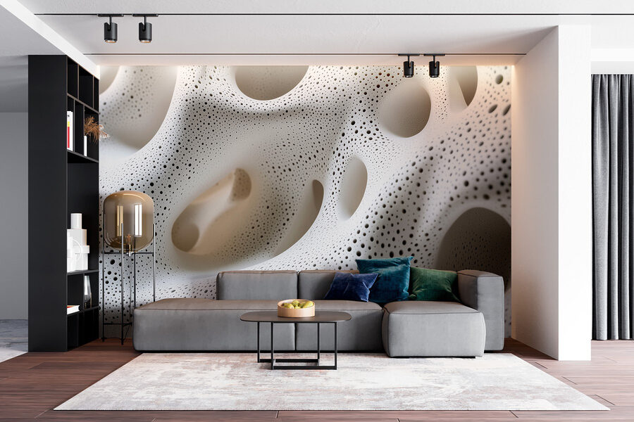 Textura abstracta con motivos intrigantes