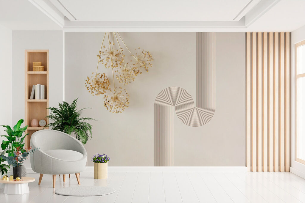 Wall with a bunch of dandelions Wall with a bunch of dandelions