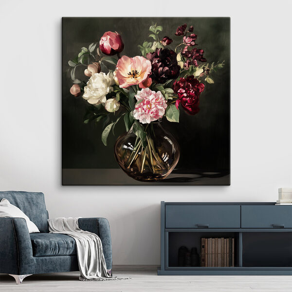 Vase of flowers