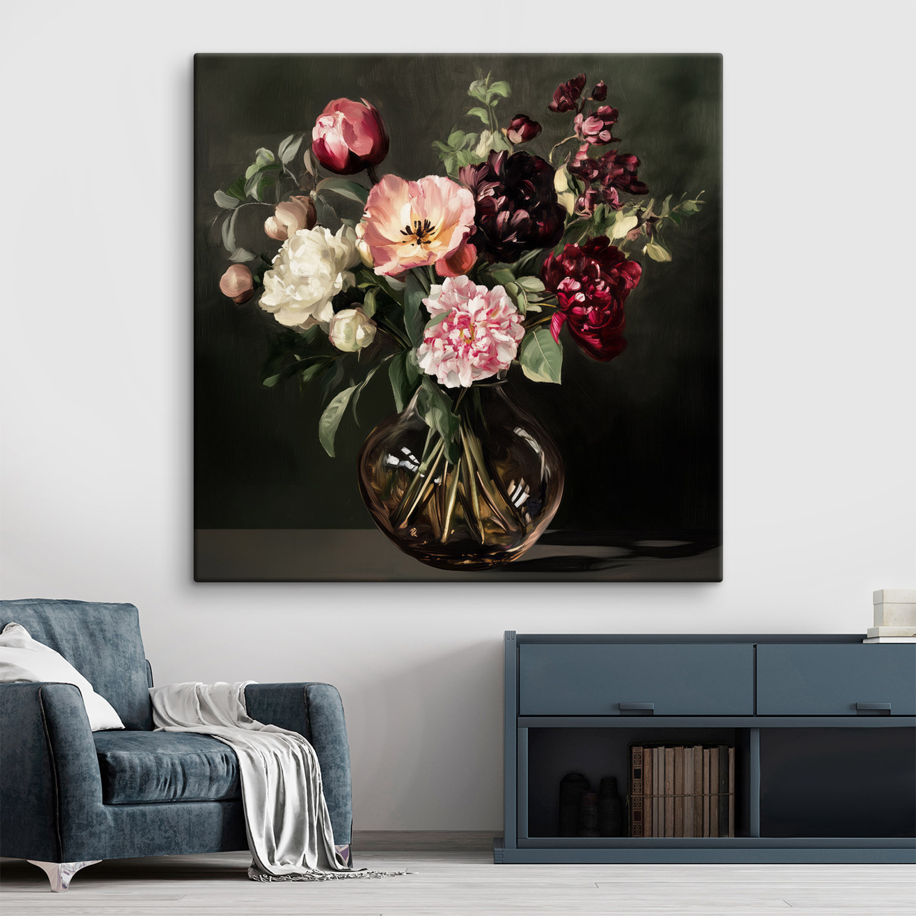 Vase of flowers