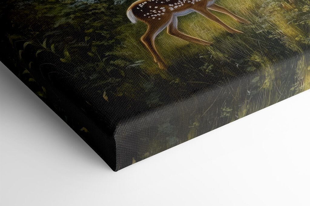 Deer in the woods