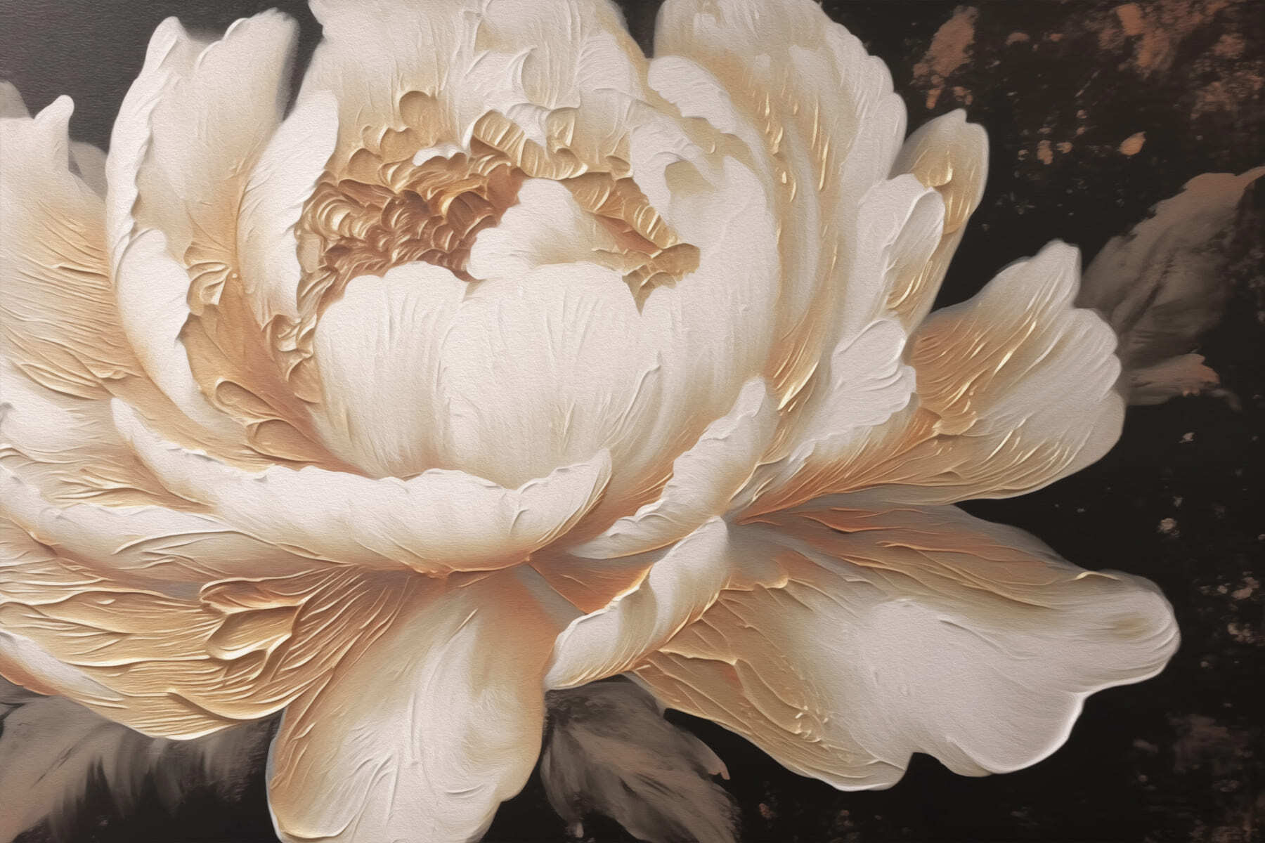 Delicate petals in soft colors