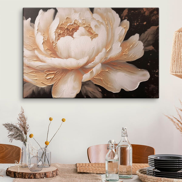 Delicate petals in soft colors