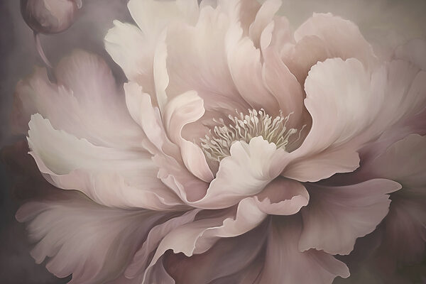 Delicate petals in soft hues